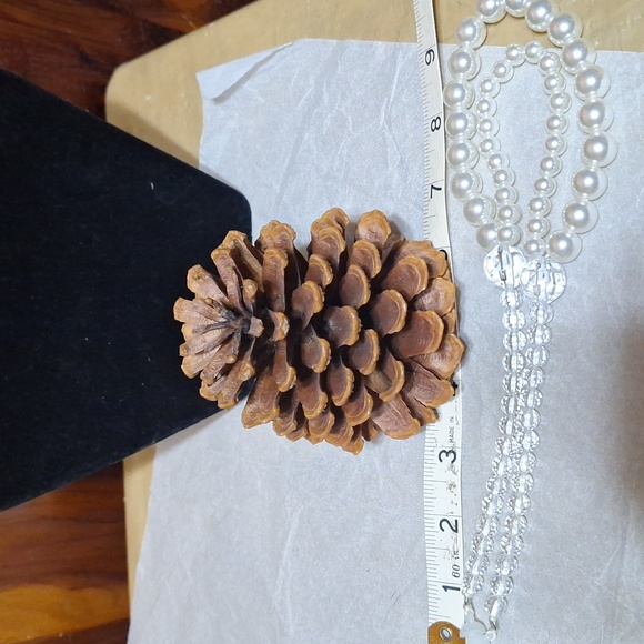 Beautiful  pearl  crystal necklace - Picture 5 of 5